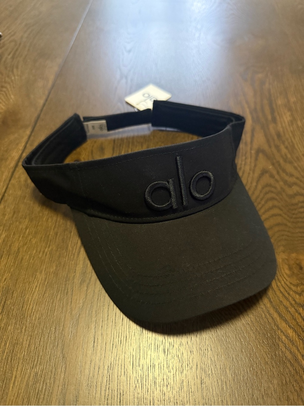 ALO Yoga Black Visor - Performance Sun Shield
